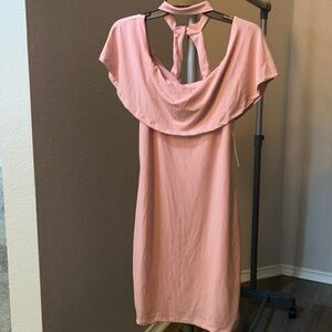 Pink Halter Dress